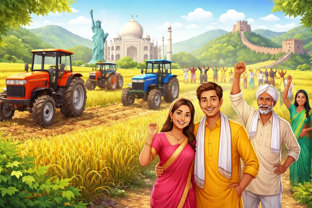 India Overtakes the US and China in Tractor Sales India Overtakes the US and China in Tractor Sales