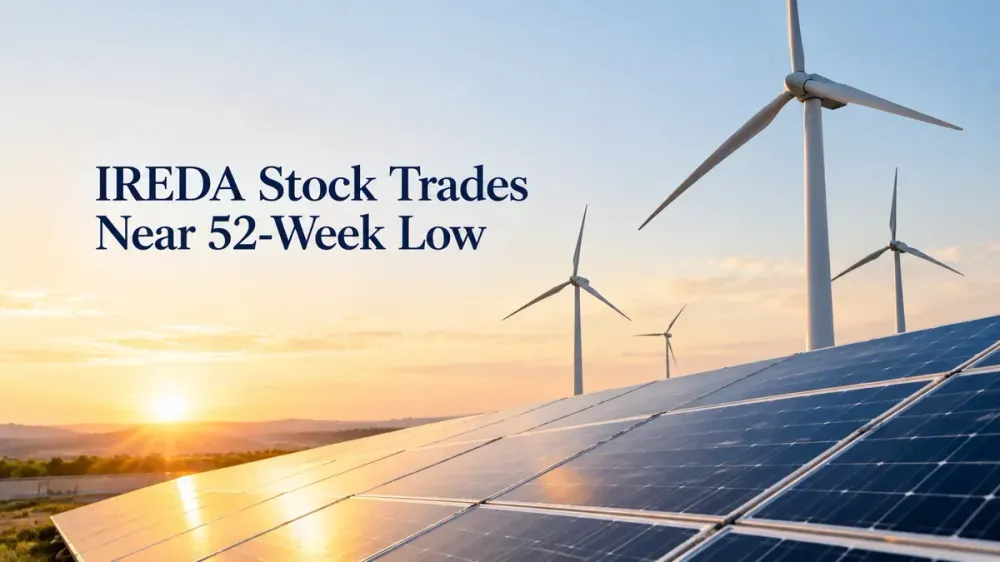 ireda signs fy27 mou with mnre as stock trades near 52 week low IREDA Stock In Focus As FY27 MNRE MoU Sets Performance Targets While Shares Remain Near Their 52-Week Low