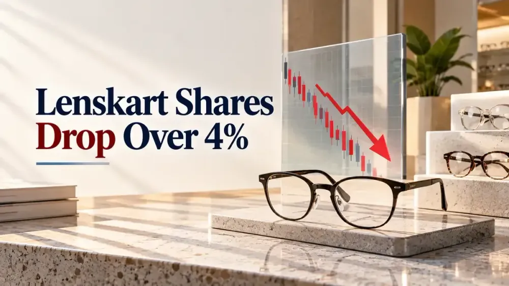 lenskart shares fall after block deals as alpha wave ventures likely sells stake Lenskart Shares Drop Over 4% After ₹1,895 Crore Block Deals Involving 2.93 Crore Shares, Alpha Wave Ventures Likely Seller