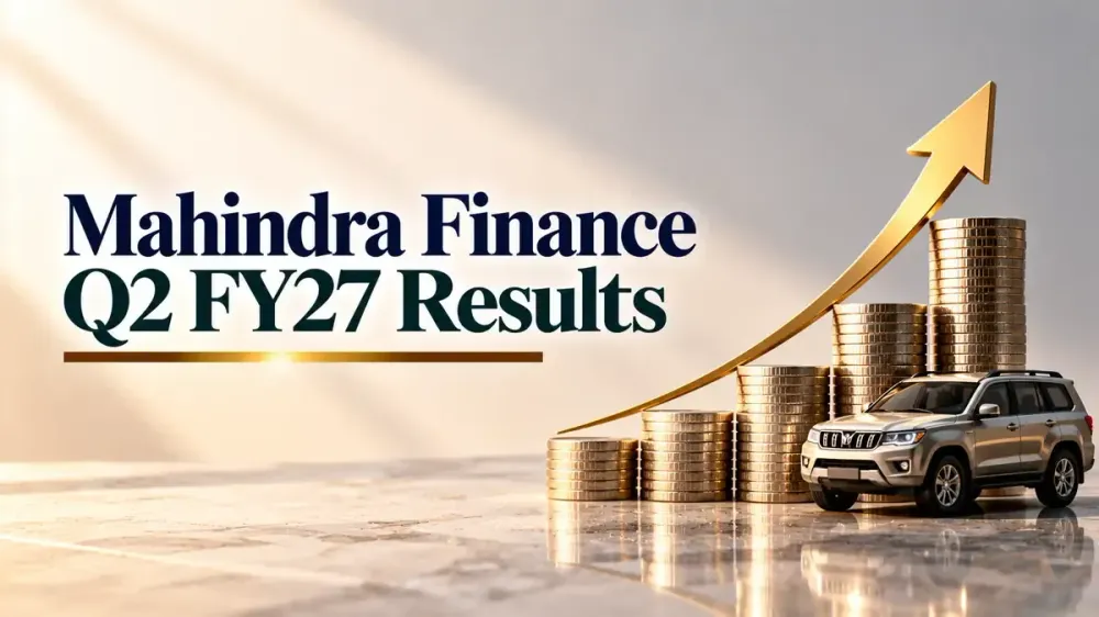 mahindra finance share price and q2 fy 27 results Mahindra Finance Q2 FY27 Results: Consolidated Profit Rises 61% To ₹911 Crore As Disbursements Grow 22% Year-On-Year