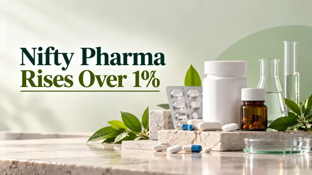 nifty pharma rises over 1 percent mankind dr reddys gland pharma lupin gain Nifty Pharma Rises Over 1%