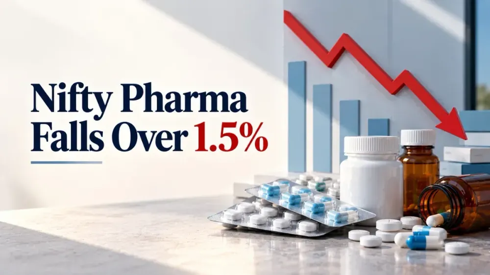 nifty pharma index today Nifty Pharma Falls Over 1.5% As Divi's Labs, Sun Pharma Shares Decline; Why Are Pharma Stocks Falling Today?