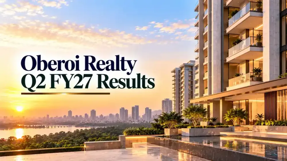 oberoi realty share price and q2 fy 27 results Oberoi Realty Q2 FY27 Results: Revenue Reaches ₹1,736.37 Crore And Profit After Tax Rises to ₹759.01 Crore