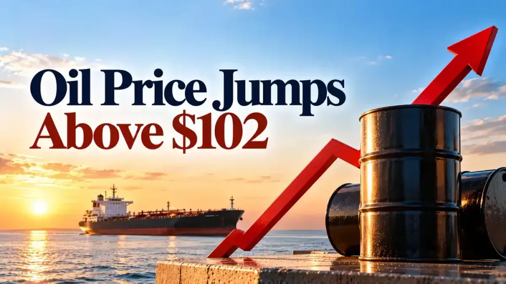 oil price jumps above 102 brent eyes 108 Oil Price Jumps 2% Above $102 On Middle East Supply Fears; Brent Eyes $108