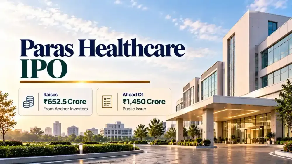 paras healthcare ipo 652 5 crore raised from anchor investors Paras Healthcare IPO: Company Raises ₹652.5 Crore From Anchor Investors Ahead Of ₹1,450 Crore Public Issue