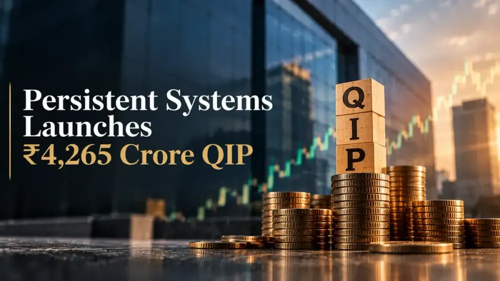 persistent systems launches 4265 crore qip at 5550 floor price Persistent Systems Launches ₹4,265 Crore