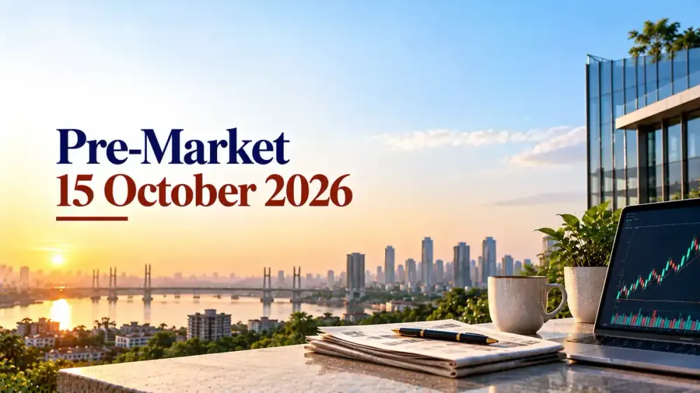 pre market 15 october 2026 gift nifty hints at weak opening Pre-Market 15 October 2026