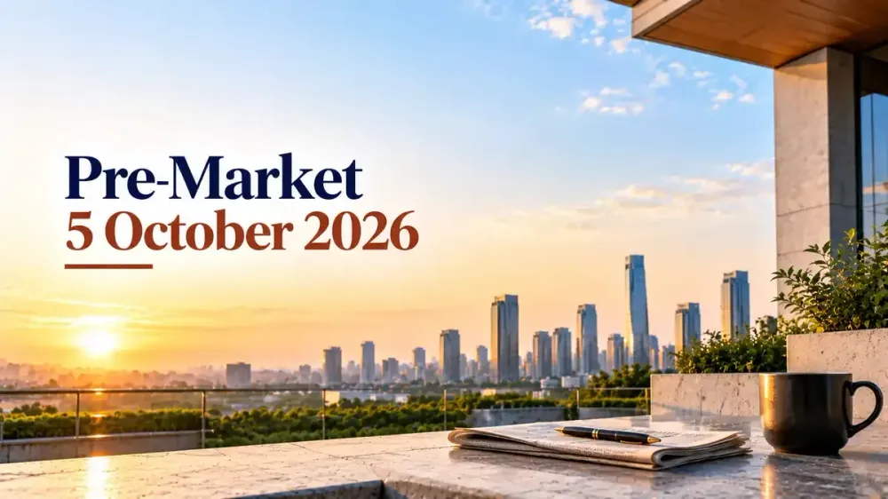 pre market 5 october 2026 gift nifty firm start Pre-Market 5 October 2026