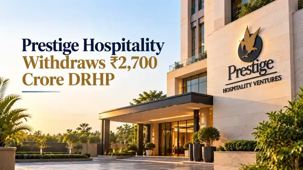 prestige hospitality ventures withdraws 2700 crore drhp Prestige Hospitality Ventures Withdraws ₹2,700 Crore DRHP