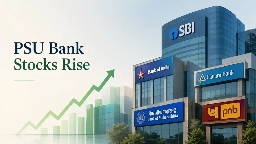 psu bank stocks bank of maharashtra bank of india canara bank pnb sbi PSU Bank Stocks Rise Up To 6%: Bank Of Maharashtra, Bank Of India, Canara Bank, PNB, SBI In Focus