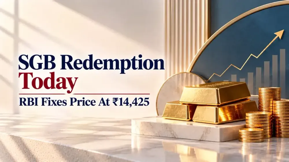 SGB Redemption Today: RBI Fixes Price At ₹14,425; Investors Get 4.6x Their Original Investment