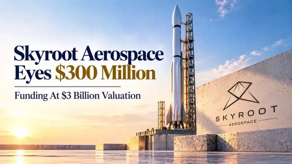 Skyroot Aerospace In Talks To Raise Up To $300 Million At $3 Billion Valuation, Reports