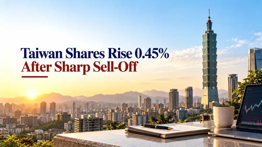 taiwan shares rise after sell off amax hits record high Taiwan Stock Exchange Index Rebounds 0.45% Today As AMAX Hits Record High After Sharp Market Sell-Off