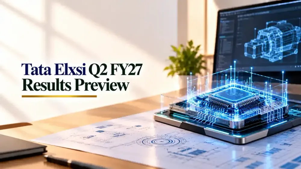 tata elxsi q2 results fy27 Tata Elxsi Q2 FY27 Results: 13 October Earnings Announcement Call, Q1 Performance And Share Price Trend