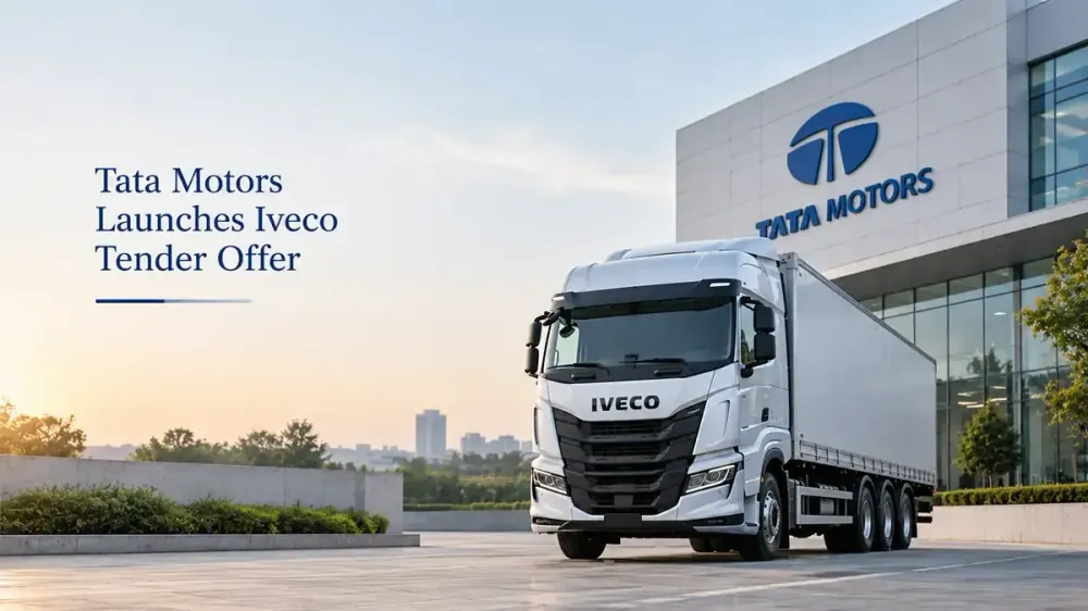 tata motors iveco tender offer Tata Motors Launches €3.82 Billion Tender Offer For Iveco At €14.1 Per Share