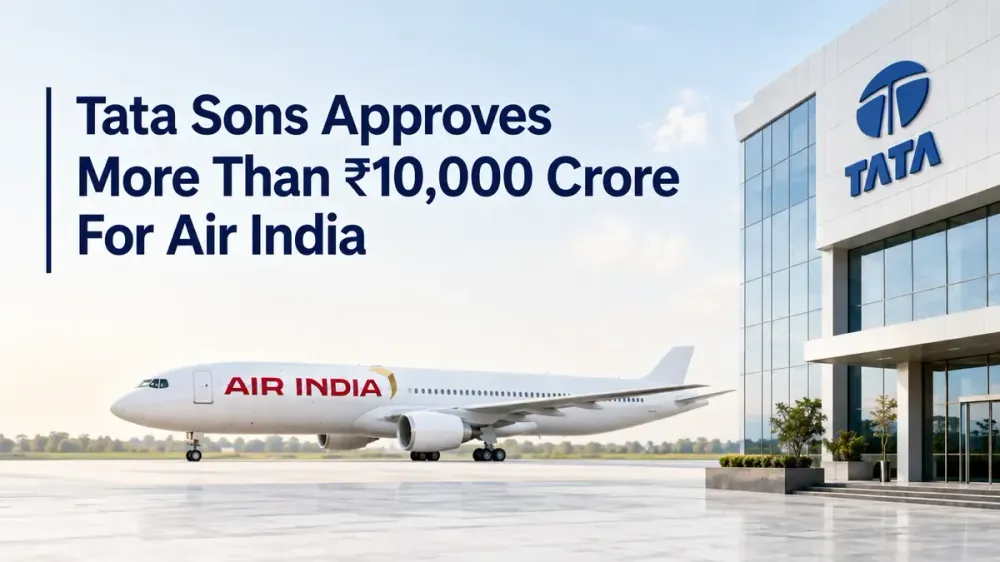 Tata Sons Approves More Than ₹10,000 Crore For Air India, But Funding Comes With Conditions