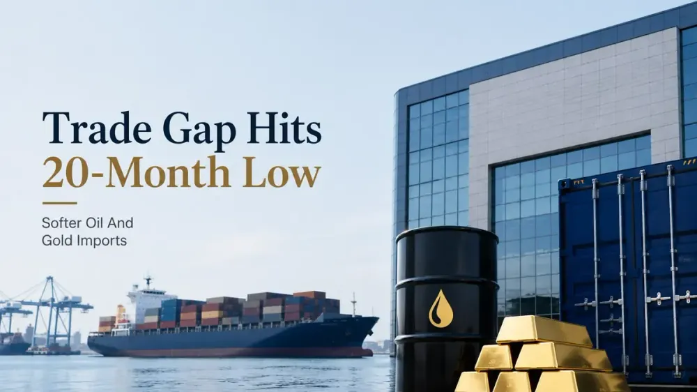india-trade-deficit-20-month-low-march-2026 india-trade-deficit-20-month-low