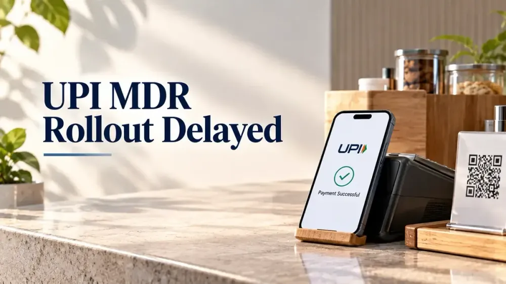 upi mdr rollout october 15 deferred january 2027 UPI MDR Rollout From October 15 May Be Pushed To January 2027 As Industry Seeks More Time