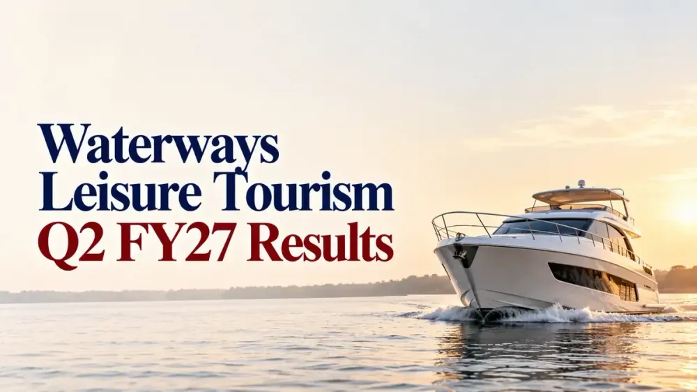 waterways leisure tourism q2 fy27 results cordelia cruises Cordelia Cruises Q2 FY27 Results: Waterways Leisure Tourism Reports ₹132.90 Crore Revenue And ₹58.50 Crore Profit