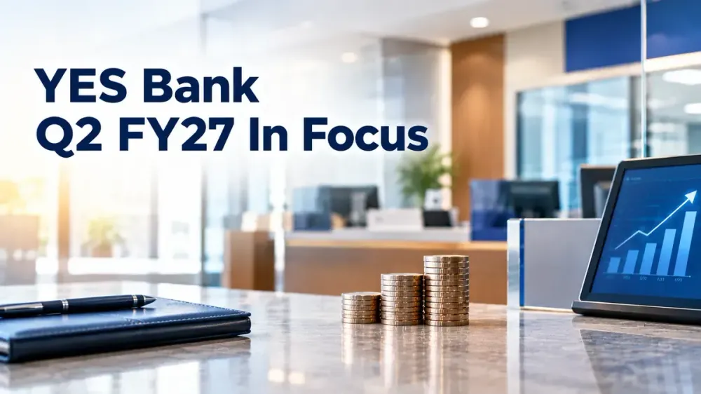 yes bank share price and q2 fy 27 results YES Bank Q2 FY27 Results: Net Profit Rises 65% to ₹1,080 Crore, But AT1 Bond Ruling Could Trigger A ₹5,217 Crore Loss