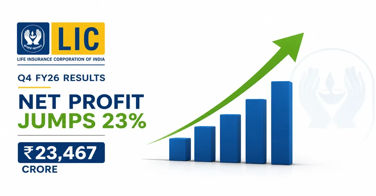 lic-q4fy26-results-net-profit-jumps-23-percent-to-rs-23467-crore lic-q4fy26-results-net-profit-jumps-23-percent-to