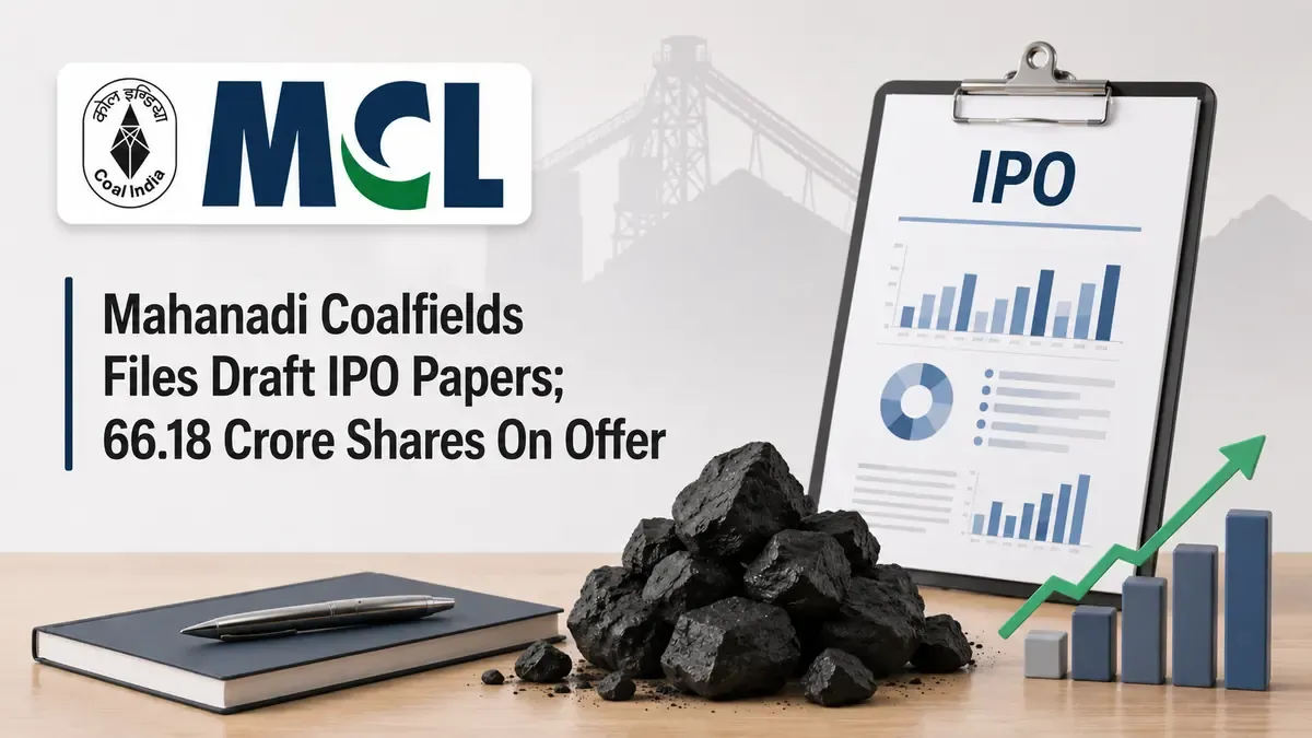 mahanadi coalfields files draft ipo papers Mahanadi Coalfields Files DRHP For IPO; Coal India To Sell 66.18 Crore Shares