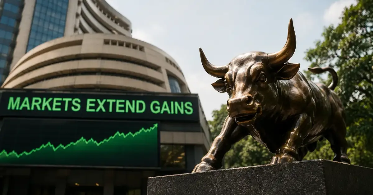 sensex-nifty-extend-gains-auto-realty-stocks-june-25-2026 Market Midday, 25 June 2026: Sensex, Nifty Extend Gains