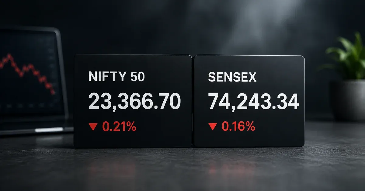 Market Wrap, 5 June 2026: Sensex, Nifty Slip As RBI Holds Repo Rate Amid Global Uncertainty