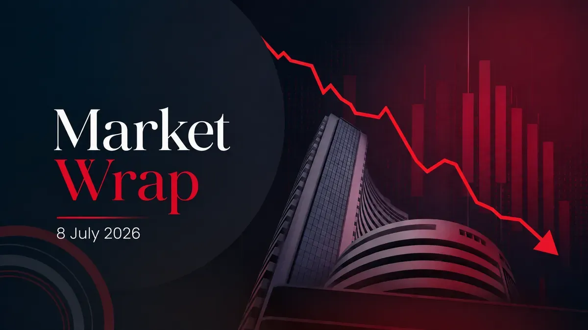 Market Wrap, 8 July 2026: D-Street Bleeds As Benchmarks Crash