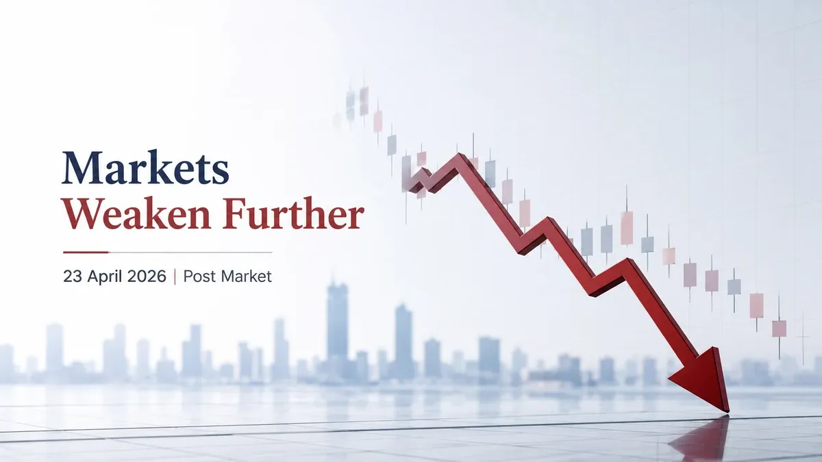 stock-market-fall-sensex-nifty-23-april-2026 stock-market-fall-sensex-nifty