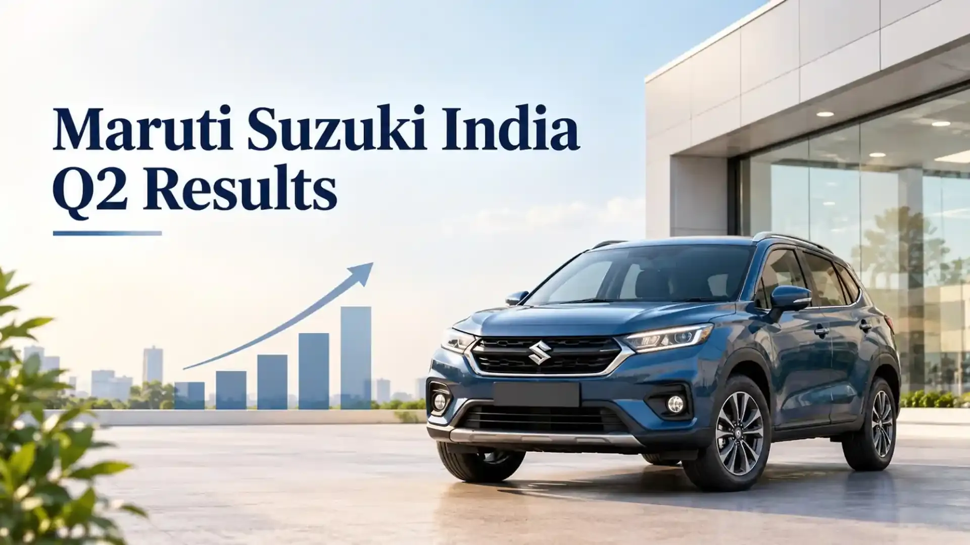 maruti suzuki q2 results show profit fall despite revenue growth Maruti Suzuki Q2 Results: Profit Falls 27% To ₹2,415 Crore As Revenue Climbs 26% In September Quarter
