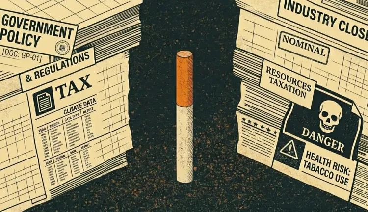 cigarette taxation Who pays, and who benefits, from increased tobacco in Asia Cigarette tax stamp - Wikipedia