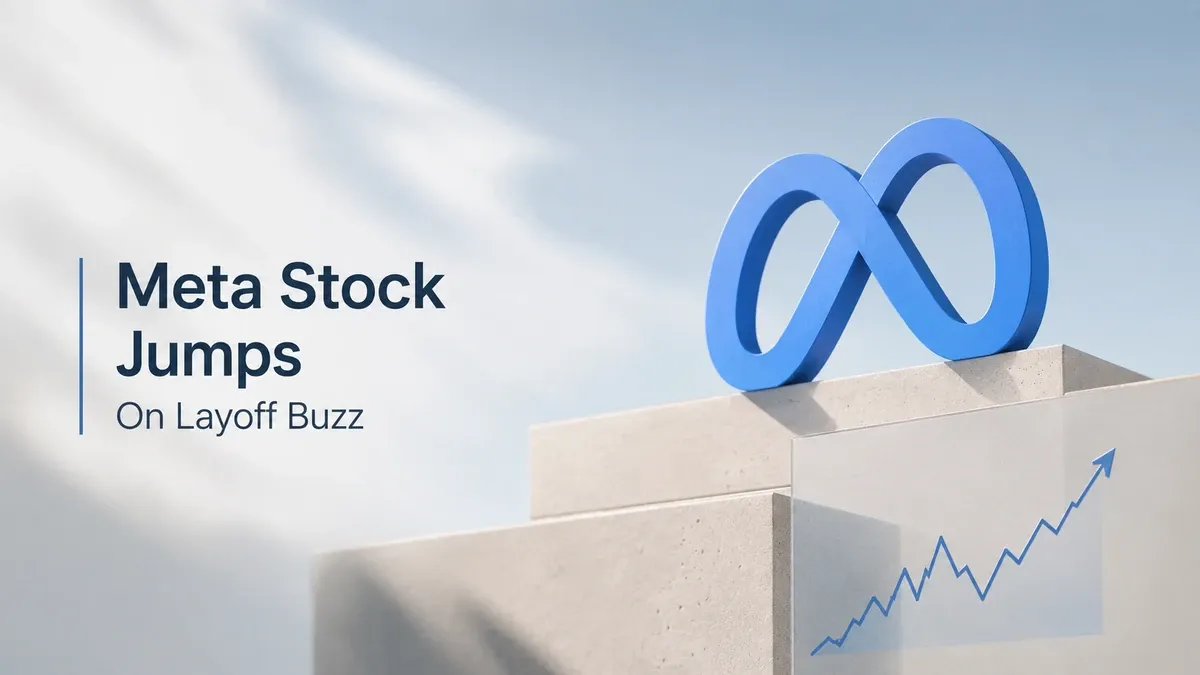Meta Stock Jumps On Layoff Buzz 