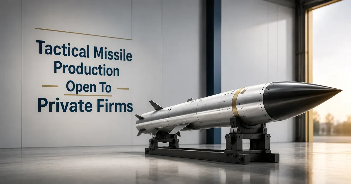 india-tactical-missile-production-private-firms-bdl-monopoly-ends-dap-2026 india-tactical-missile-production-private-firms-bdl-monopoly