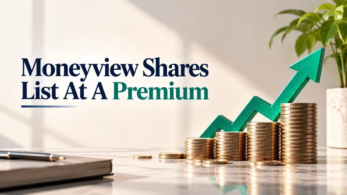 Moneyview IPO Listing: Shares List At A Premium Of 64%, Rise 82% From IPO Price 
