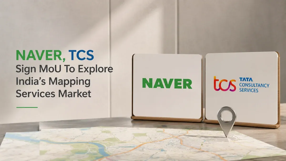 NAVER, TCS Sign MoU To Explore India’s Mapping Services Market 