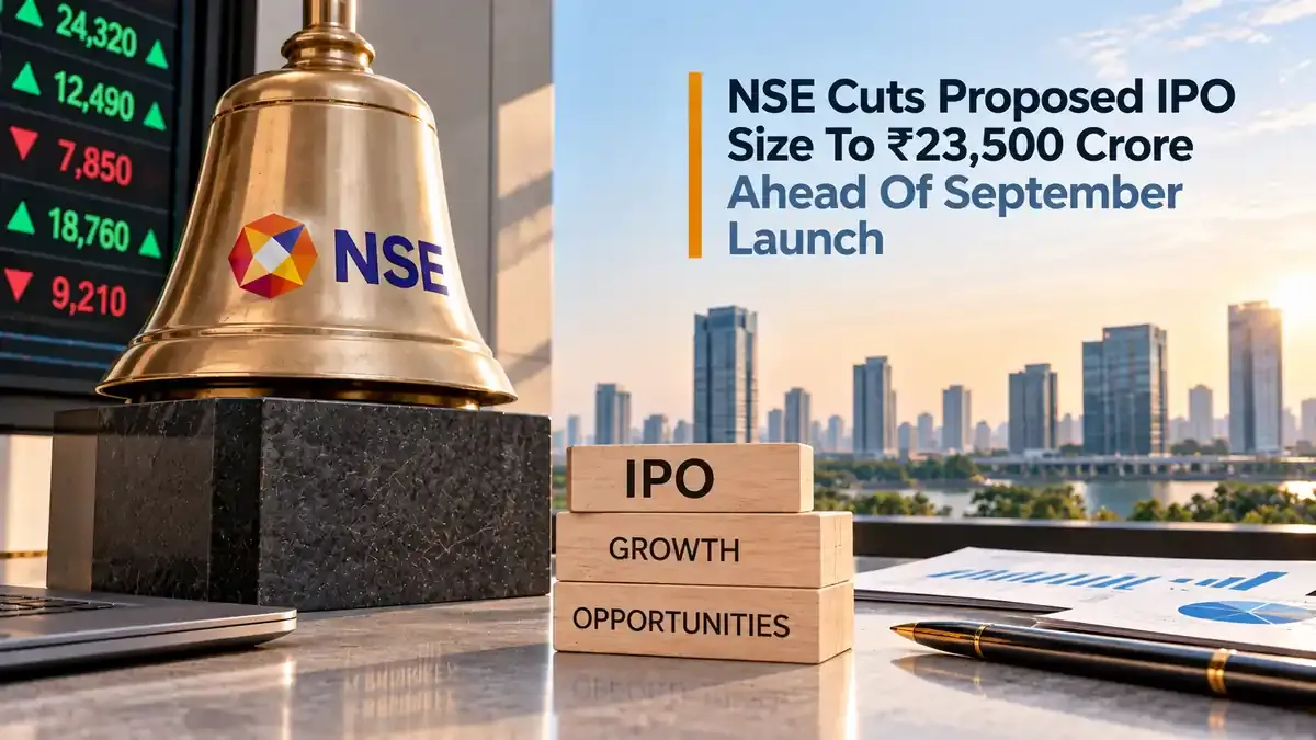 nse ipo size cut 23500 crore revised sebi filing NSE Cuts Proposed IPO Size To ₹23,500 Crore