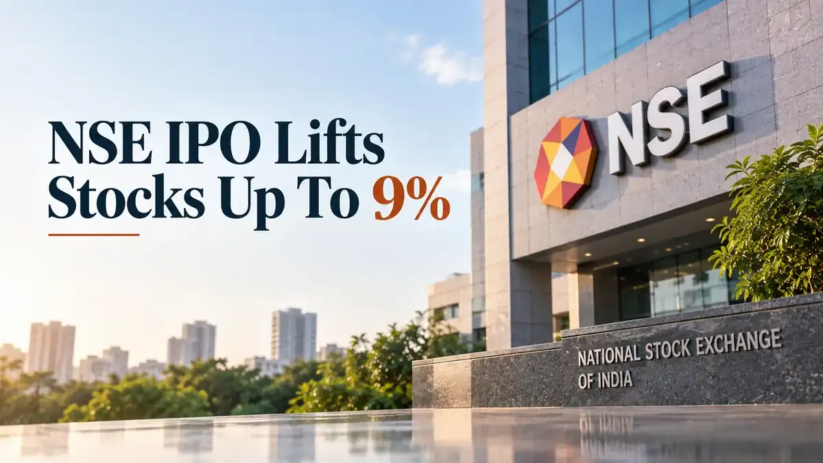 nse ipo opening lifts ifci niacl gic nse linked stocks 9 percent NSE IPO Opening Lifts IFCI, NIACL, GIC and Other NSE-Linked Stocks Up To 9% As Exchange's ₹22,569 Crore Issue Begins