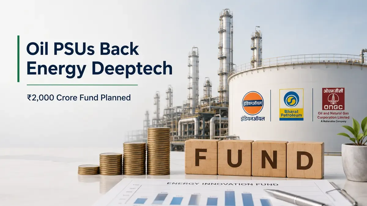 energy deeptech oil psus funding Oil PSUs Back Energy Deeptech
