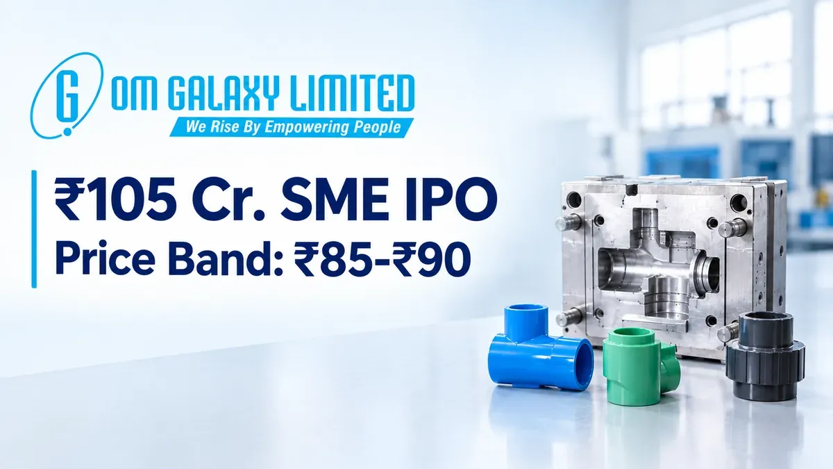 Om Galaxy IPO: Company To Raise ₹105 Crore Via BSE SME Issue