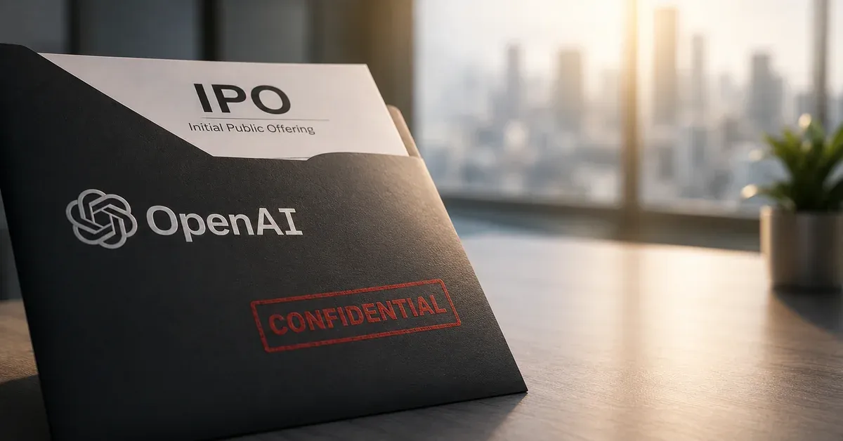 OpenAI Confidentially Files For US IPO, Joining Anthropic And SpaceX In AI Market Debut Race