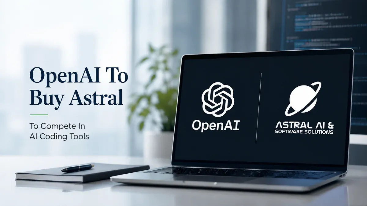 OpenAI To Buy Astral To Compete With Anthropic In AI Coding Tools 
