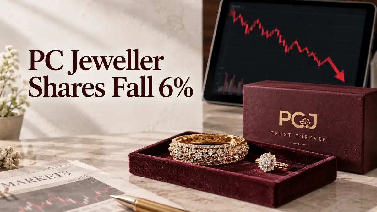 PC Jeweller Share Price Falls 6%, Down 13% In A Week 