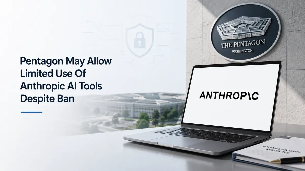 pentagon-May-Allow-Limited-Use-Of-Anthropic-AI-Tools-Despite