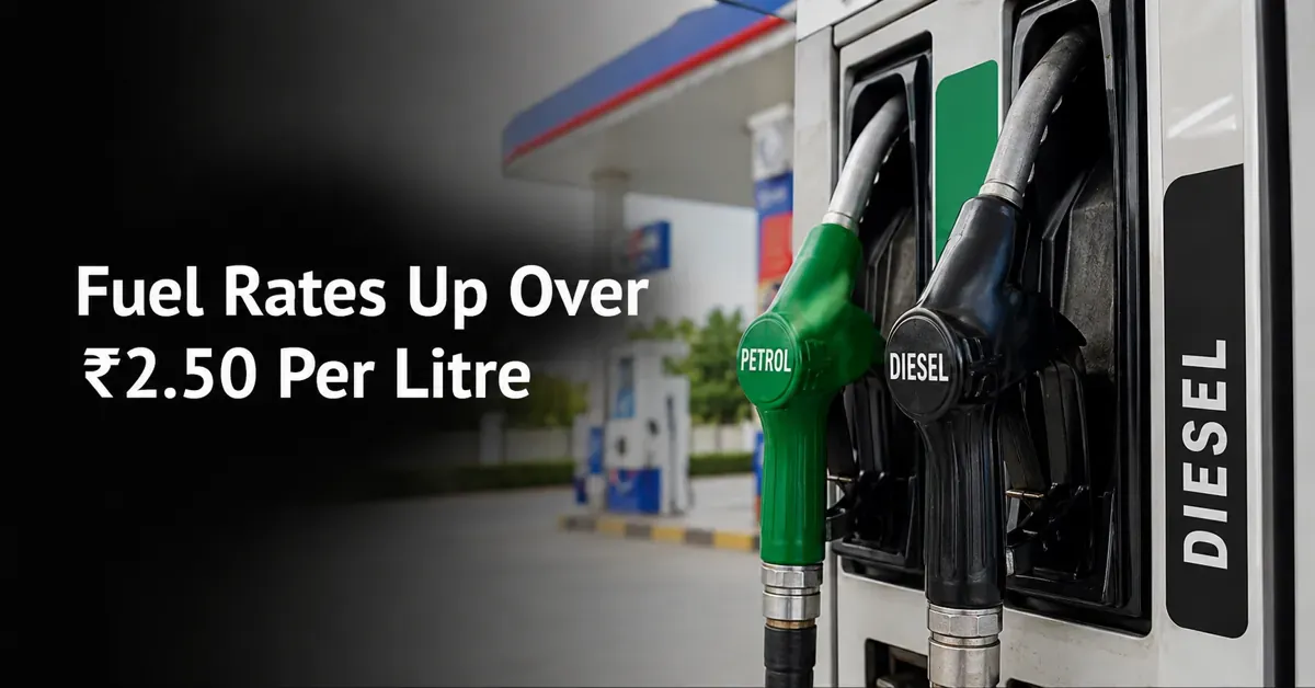 petrol-diesel-prices-raised-again-fuel-rates-up-over-rs-2-50-per-litre petrol-diesel-prices-raised-again