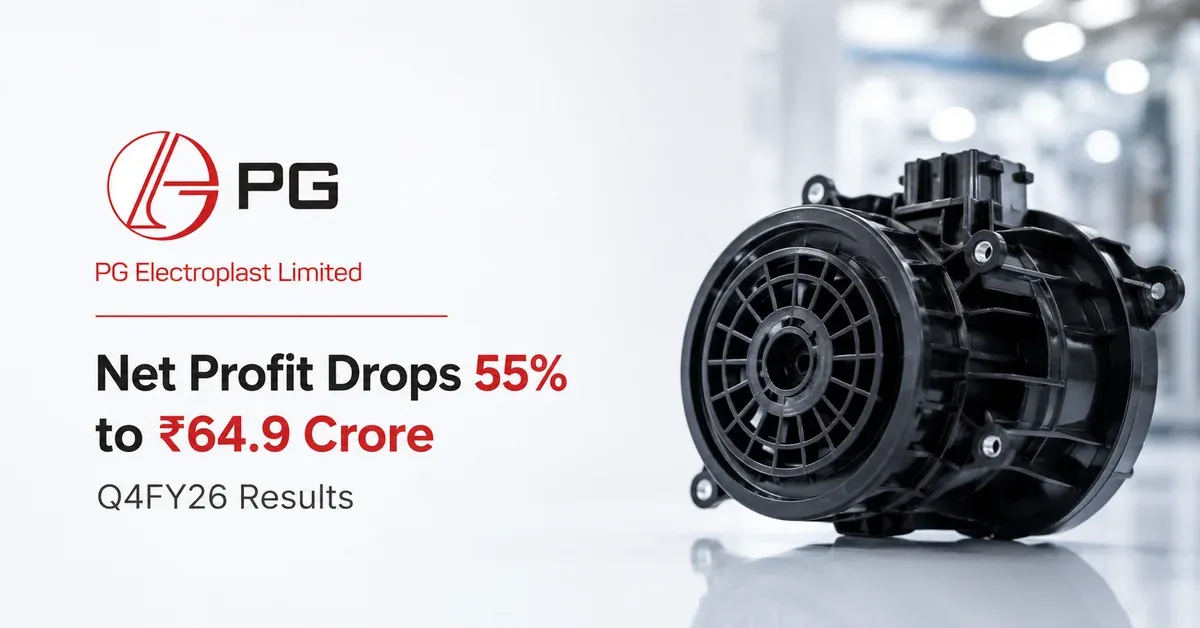 pg-electroplast-q4-fy26-results-pat-falls-55-revenue-rises-sequentially pg-electroplast-q4-fy26-results-pat-falls-55-revenue