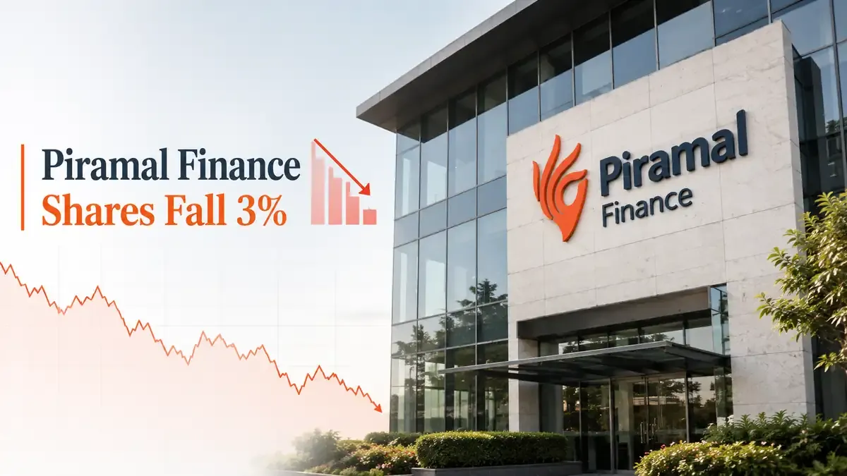 Piramal Finance Shares Fall 3% After Board Approves Rs 1,750 Crore Warrant Issue To Promoter Entity 