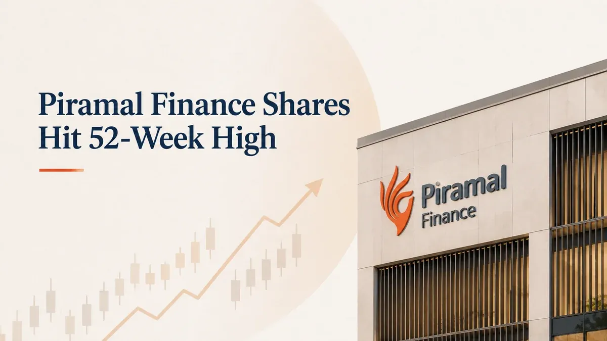 piramal finance shares 52 week high rs 2100 crore qip blackrock goldman sachs Piramal Finance Shares Hit 52-Week High After NBFC Completes Rs 2,100-Crore QIP; BlackRock, Goldman Sachs Among Investors