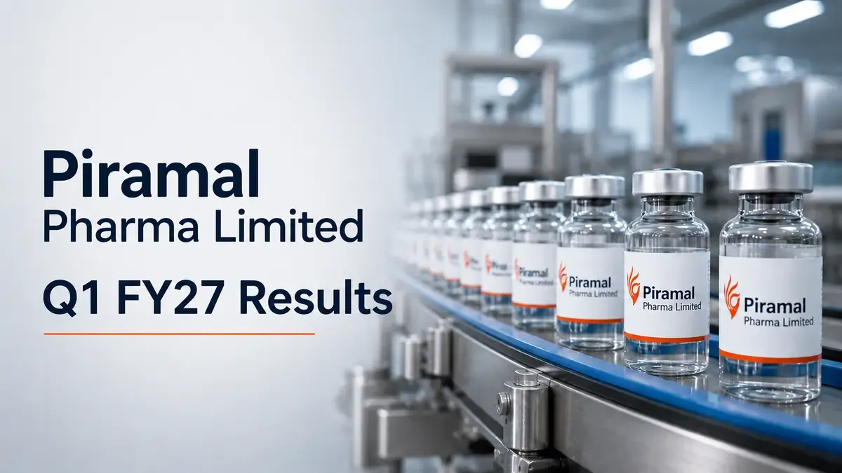 Piramal Pharma Q1 FY27 Result: Revenue Climbs 17% Even As Company Reports ₹69 Crore Loss