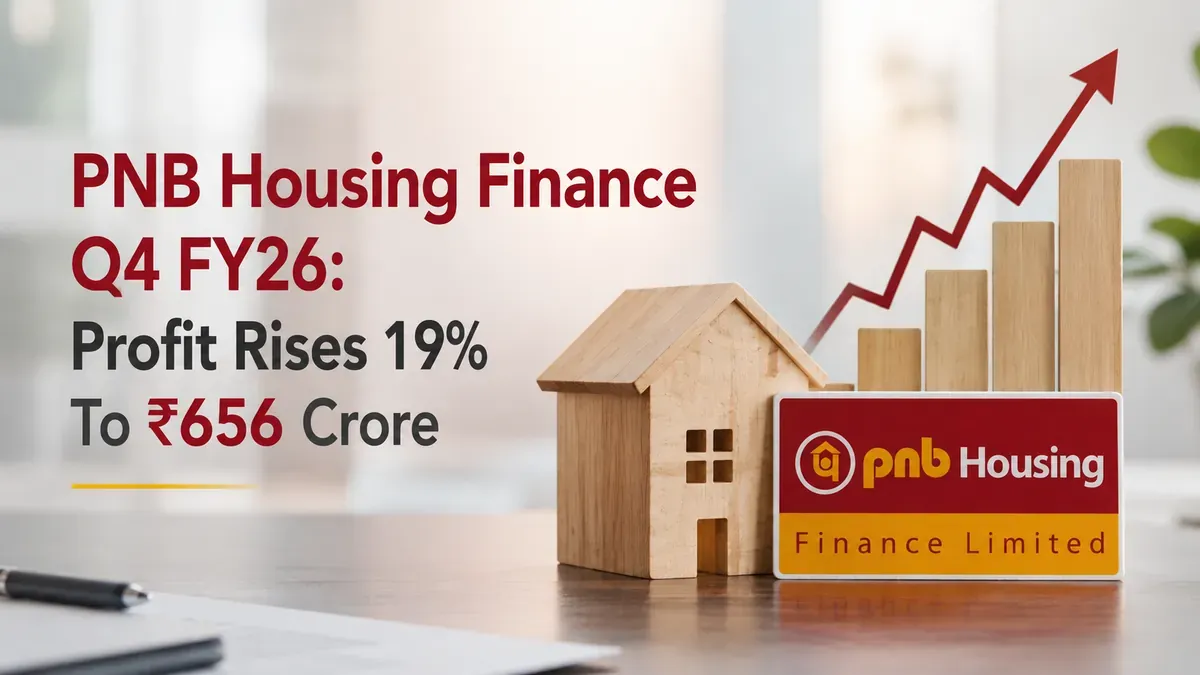 PNB Housing Finance Q4 FY26: Profit Rises 19% To ₹656 Crore